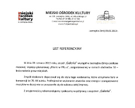 Referencje Jastrzębie Zdrój