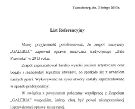 Referencje Bal Prawnika