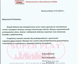 Referencje SuperPlay